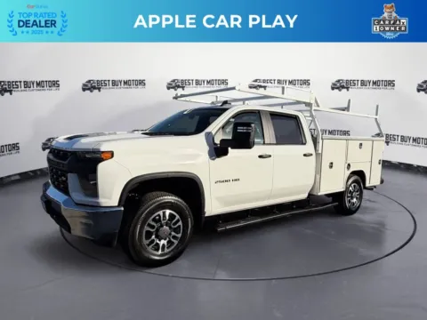 Another view of 2022 Chevrolet Silverado 2500 HD Crew Cab Work Truck Pickup 4D 8 ft for sale in Signal Hill, CA at Best Buy Motors