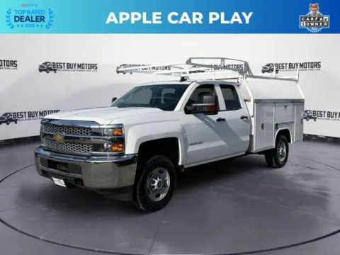 Another view of 2019 Chevrolet Silverado 2500 HD Double Cab Work Truck Pickup 4D 8 ft for sale in Signal Hill, CA at Best Buy Motors