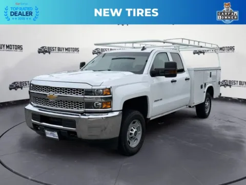 Another view of 2019 Chevrolet Silverado 2500 HD Double Cab Work Truck Pickup 4D 8 ft for sale in Signal Hill, CA at Best Buy Motors