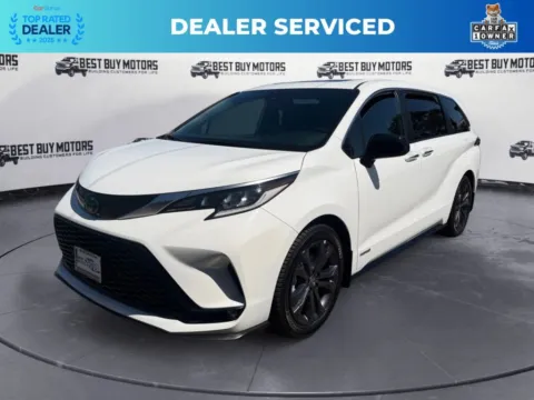 Another view of 2021 Toyota Sienna XSE Minivan 4D for sale in Signal Hill, CA at Best Buy Motors