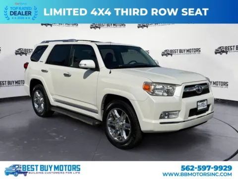 White 2011 Toyota 4Runner Limited Sport Utility 4D for sale in Signal Hill, CA