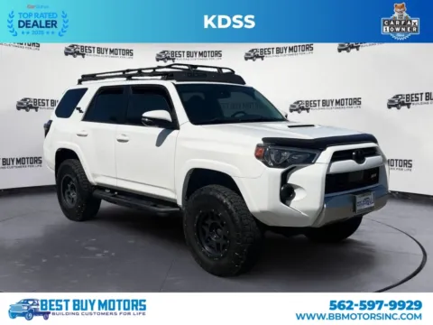 White 2020 Toyota 4Runner TRD Off-Road Premium Sport Utility 4D for sale in Signal Hill, CA