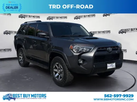 Gray 2021 Toyota 4Runner TRD Off-Road Sport Utility 4D for sale in Signal Hill, CA