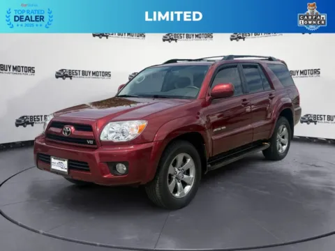 Another view of 2008 Toyota 4Runner Limited Sport Utility 4D for sale in Signal Hill, CA at Best Buy Motors