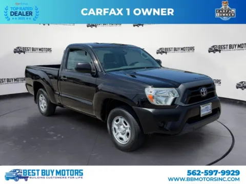 Black 2014 Toyota Tacoma Regular Cab Pickup 2D 6 ft for sale in Signal Hill, CA