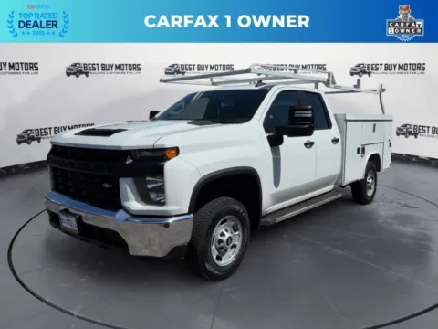 Another view of 2021 Chevrolet Silverado 2500 HD Double Cab Work Truck Pickup 4D 8 ft for sale in Signal Hill, CA at Best Buy Motors