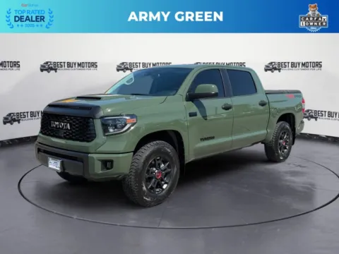 Another view of 2020 Toyota Tundra CrewMax TRD Pro Pickup 4D 5 1/2 ft for sale in Signal Hill, CA at Best Buy Motors