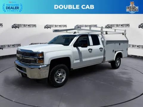 Another view of 2018 Chevrolet Silverado 2500 HD Double Cab Work Truck Pickup 4D 8 ft for sale in Signal Hill, CA at Best Buy Motors
