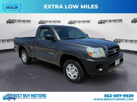 Gray 2009 Toyota Tacoma Regular Cab Pickup 2D 6 ft for sale in Signal Hill, CA