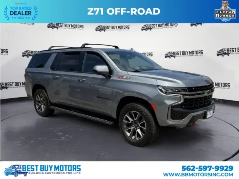 Gray 2022 Chevrolet Suburban Z71 Sport Utility 4D for sale in Signal Hill, CA