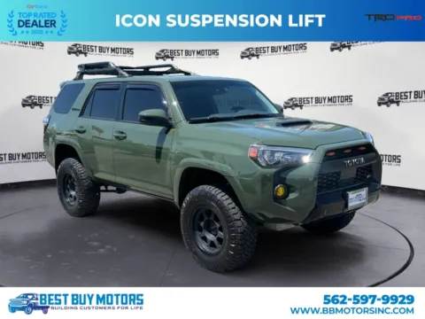 Green 2020 Toyota 4Runner TRD Pro Sport Utility 4D for sale in Signal Hill, CA