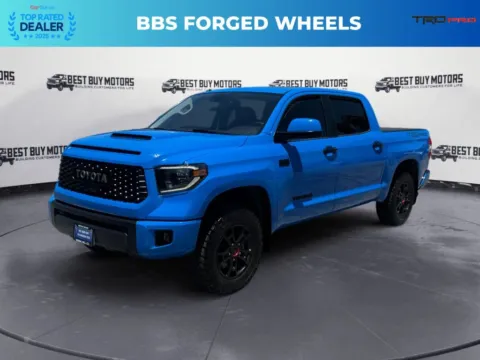Another view of 2019 Toyota Tundra CrewMax TRD Pro Pickup 4D 5 1/2 ft for sale in Signal Hill, CA at Best Buy Motors