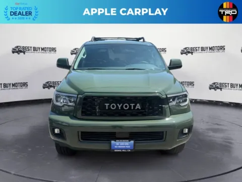 Photos of 2020 Toyota Sequoia TRD Pro Sport Utility 4D for sale in Signal Hill, CA at Best Buy Motors