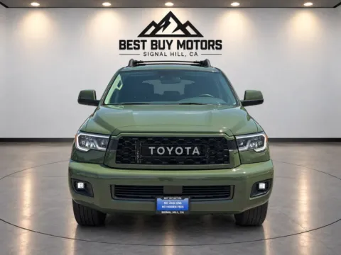 Photos of 2020 Toyota Sequoia TRD Pro Sport Utility 4D for sale in Signal Hill, CA at Best Buy Motors