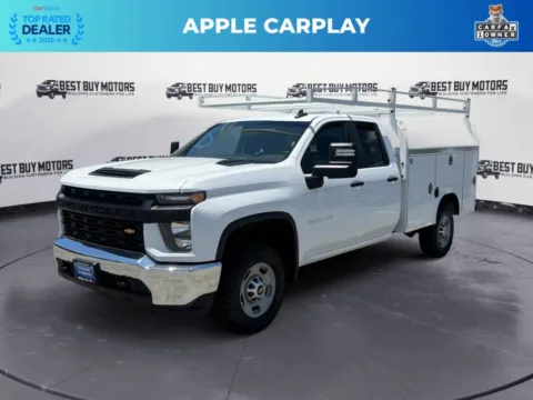 Another view of 2022 Chevrolet Silverado 2500 HD Double Cab Work Truck Pickup 4D 8 ft for sale in Signal Hill, CA at Best Buy Motors