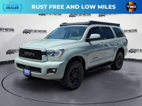 Another view of 2021 Toyota Sequoia TRD Pro Sport Utility 4D for sale in Signal Hill, CA at Best Buy Motors