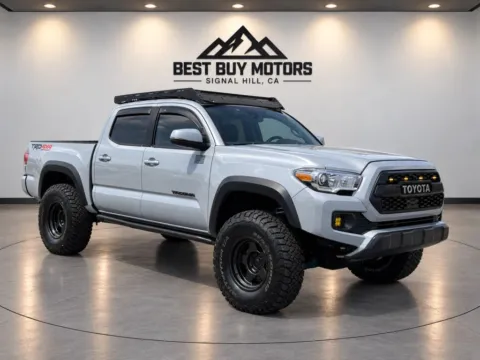 Gray 2020 Toyota Tacoma Double Cab TRD Off-Road Pickup 4D 5 ft for sale in Signal Hill, CA