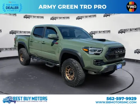 Photos of 2020 Toyota Tacoma Double Cab TRD Pro Pickup 4D 5 ft for sale in Signal Hill, CA at Best Buy Motors