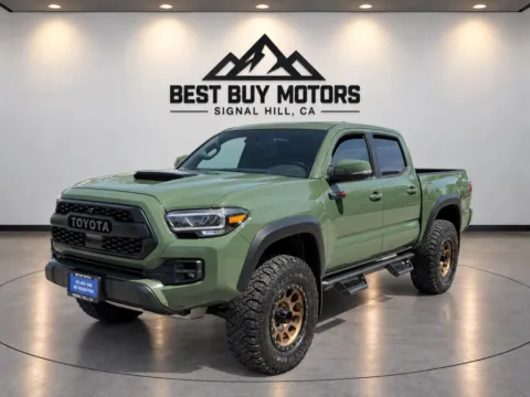 Another view of 2020 Toyota Tacoma Double Cab TRD Pro Pickup 4D 5 ft for sale in Signal Hill, CA at Best Buy Motors