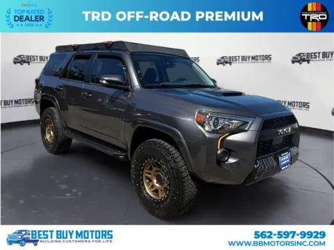 Gray 2021 Toyota 4Runner TRD Off-Road Premium Sport Utility 4D for sale in Signal Hill, CA
