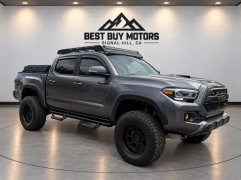 Gray 2021 Toyota Tacoma Double Cab TRD Pro Pickup 4D 5 ft for sale in Signal Hill, CA