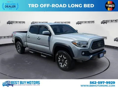 Gray 2018 Toyota Tacoma Double Cab TRD Off-Road Pickup 4D 6 ft for sale in Signal Hill, CA