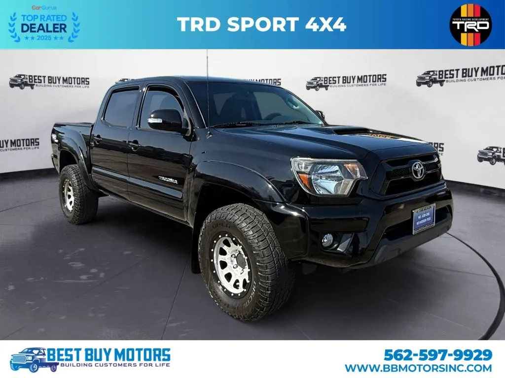 2012 Toyota Tacoma Double Cab Pickup 4D 5 ft for sale in Signal Hill, CA