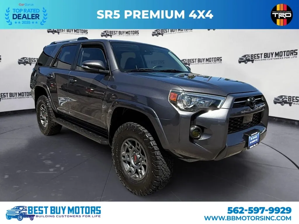 Gray 2020 Toyota 4Runner SR5 Premium Sport Utility 4D for sale in Signal Hill, CA