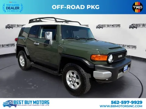 Green 2011 Toyota FJ Cruiser Sport Utility 2D for sale in Signal Hill, CA