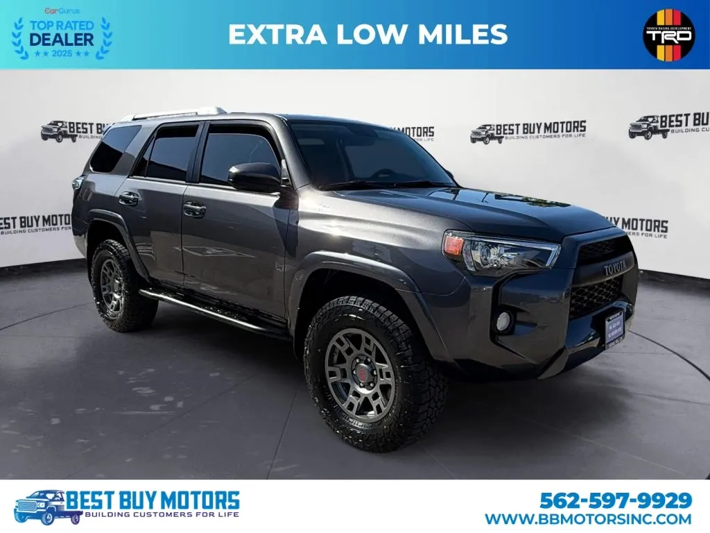 Gray 2018 Toyota 4Runner SR5 Sport Utility 4D for sale in Signal Hill, CA