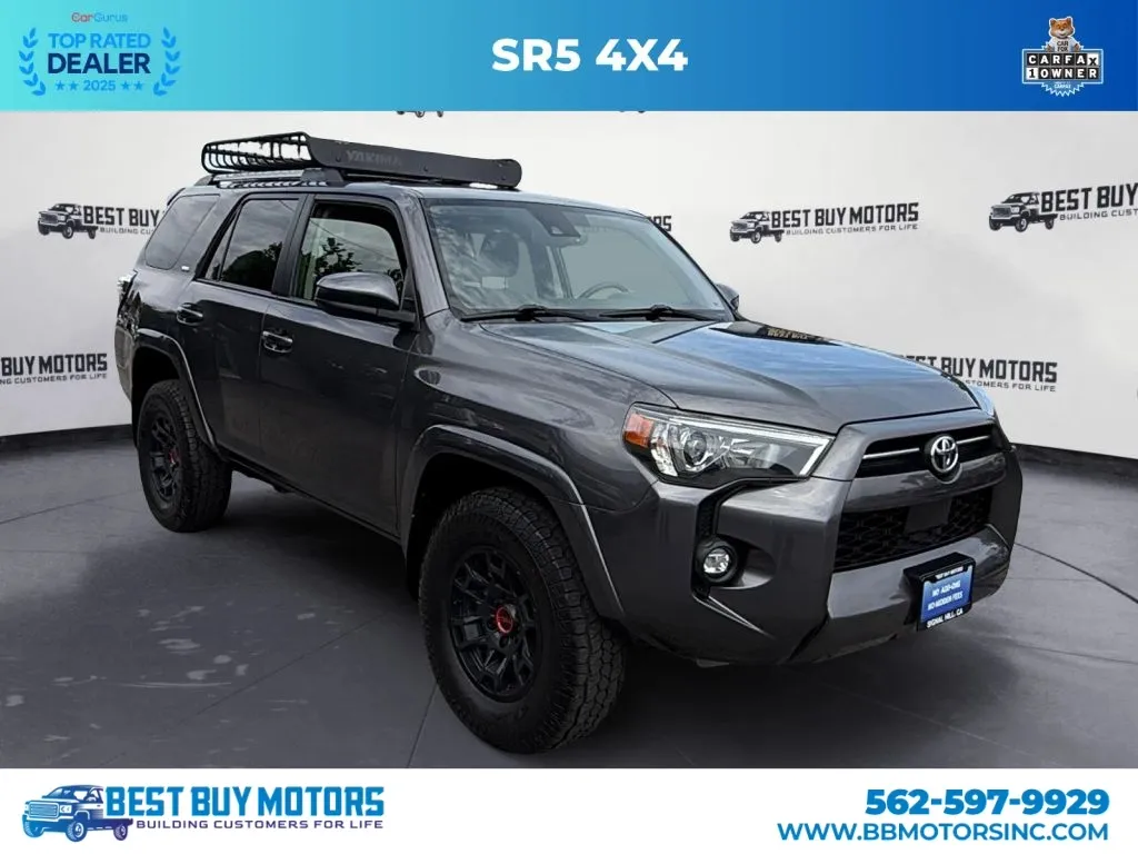 Gray 2022 Toyota 4Runner SR5 Sport Utility 4D for sale in Signal Hill, CA