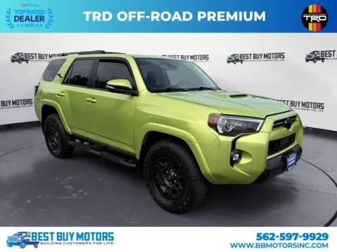 Green 2023 Toyota 4Runner TRD Off-Road Premium Sport Utility 4D for sale in Signal Hill, CA