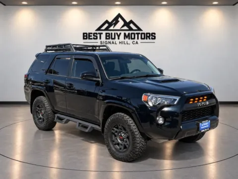 Black 2019 Toyota 4Runner TRD Pro Sport Utility 4D for sale in Signal Hill, CA