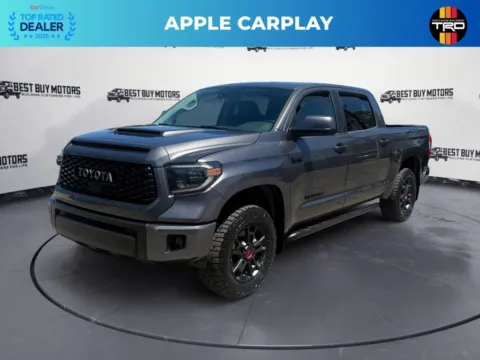 Another view of 2021 Toyota Tundra CrewMax TRD Pro Pickup 4D 5 1/2 ft for sale in Signal Hill, CA at Best Buy Motors