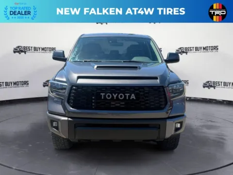 Photos of 2021 Toyota Tundra CrewMax TRD Pro Pickup 4D 5 1/2 ft for sale in Signal Hill, CA at Best Buy Motors