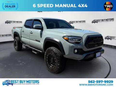 Gray 2023 Toyota Tacoma Double Cab TRD Off-Road Pickup 4D 5 ft for sale in Signal Hill, CA