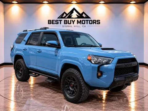 Blue 2018 Toyota 4Runner TRD Pro Sport Utility 4D for sale in Signal Hill, CA