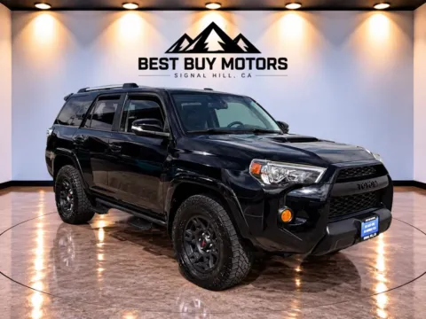 Black 2018 Toyota 4Runner TRD Off-Road Premium Sport Utility 4D for sale in Signal Hill, CA