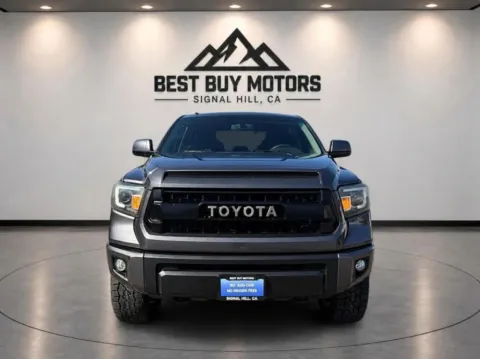 Photos of 2016 Toyota Tundra CrewMax TRD Pro Pickup 4D 5 1/2 ft for sale in Signal Hill, CA at Best Buy Motors
