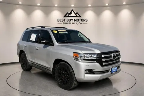 Black 2017 Toyota Land Cruiser Sport Utility 4D for sale in Signal Hill, CA