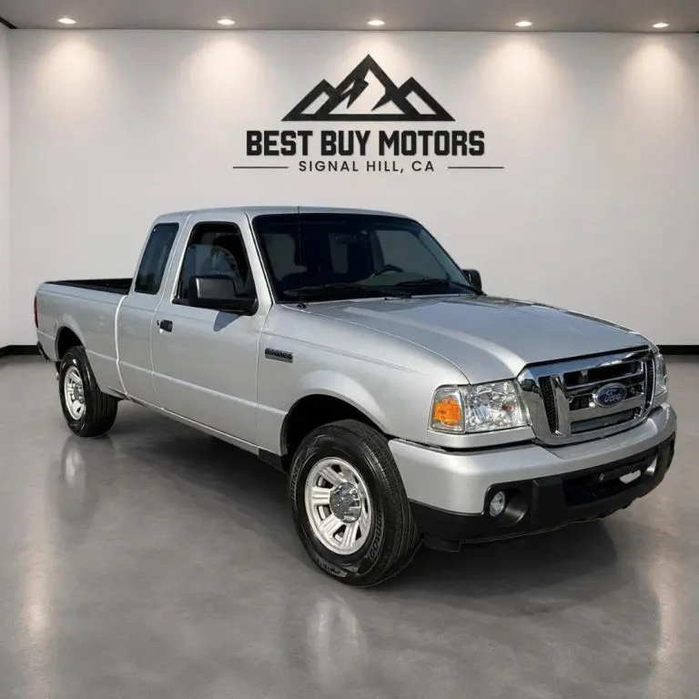 Silver 2011 Ford Ranger Super Cab XLT Pickup 2D 6 ft for sale in Signal Hill, CA