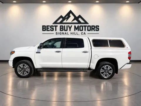 More photos of 2020 Toyota Tundra CrewMax Platinum Pickup 4D 5 1/2 ft at Best Buy Motors, CA