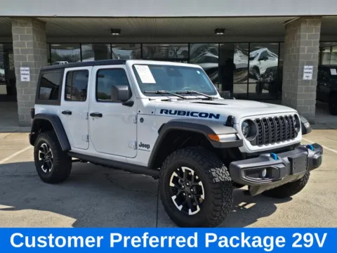 Photos of 2025 Jeep Wrangler Rubicon 4xe w/Active Safety and Convenience Group for sale in Concord, NC at Carolina Auto Warehouse