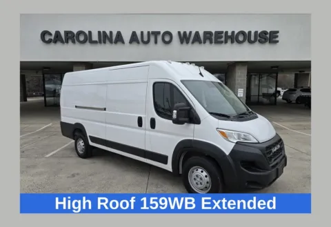 White 2023 Ram ProMaster 3500 High Roof 159WB Extended for sale in Concord, NC