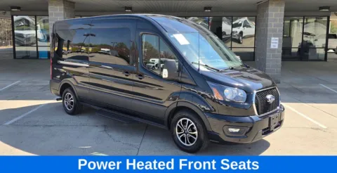 Photos of 2023 Ford Transit-350 XLT Medium Roof 148WB 15-Pass. w/heated Leather Seats for sale in Concord, NC at Carolina Auto Warehouse