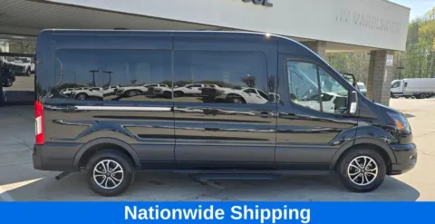 Another view of 2023 Ford Transit-350 XLT Medium Roof 148WB 15-Pass. w/heated Leather Seats for sale in Concord, NC at Carolina Auto Warehouse