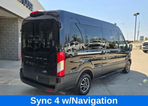 More photos of 2023 Ford Transit-350 XLT Medium Roof 148WB 15-Pass. w/heated Leather Seats at Carolina Auto Warehouse, NC