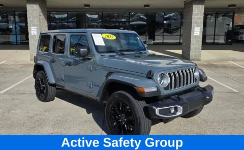 Photos of 2025 Jeep Wrangler Sahara 4xe w/Active Safety Group for sale in Concord, NC at Carolina Auto Warehouse