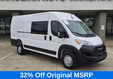 Another view of 2025 Ram ProMaster 3500 High Roof 159WB EXT 3-Person Bench for sale in Concord, NC at Carolina Auto Warehouse