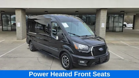 Photos of 2023 Ford Transit-350 XLT Med. Roof 148WB 15-Pass. w/Leather Heated Seats for sale in Concord, NC at Carolina Auto Warehouse